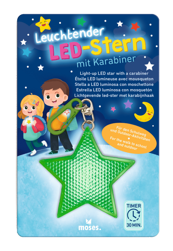Karabiiniga LED-täht