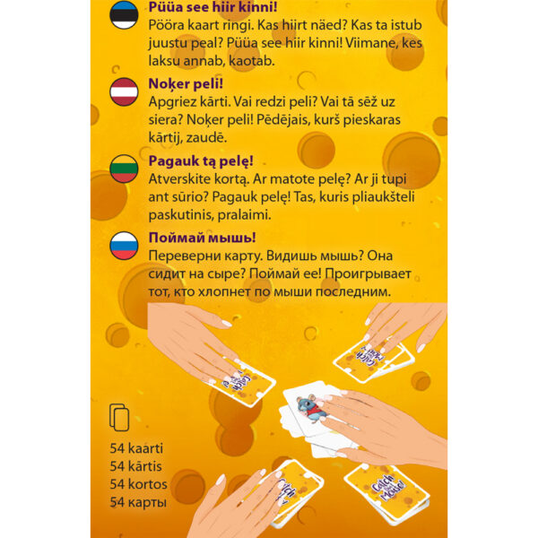 Püüa see hiir kinni! kaardimänguga kingitus - Image 4