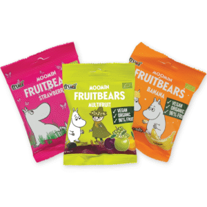 MOOMIN maheda puuviljakarukesed, 40 g