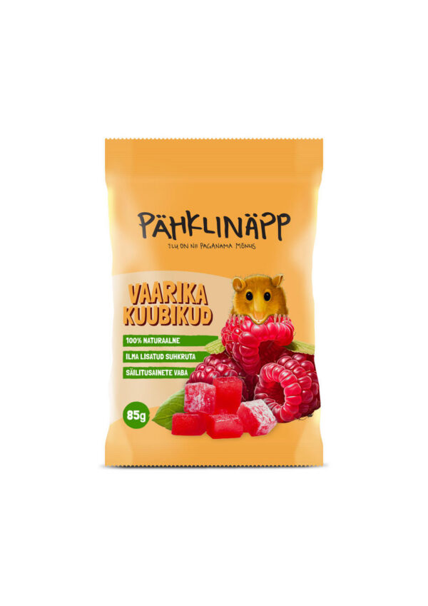 Pähklinäpp puuviljakuubikud, 85 g - Image 2