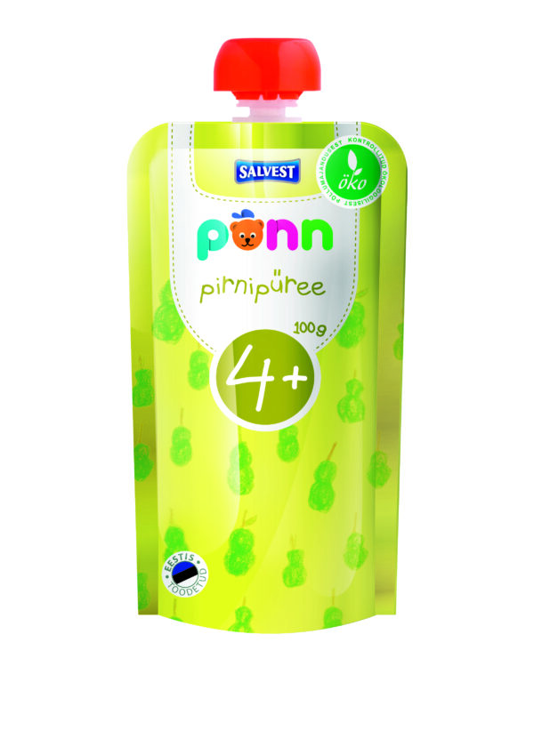 PÕNN Ökoloogiline puuviljapüree, 100 g - Image 4