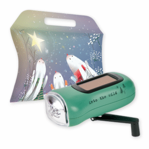 Päikeseenergia taskulambiga kingitus